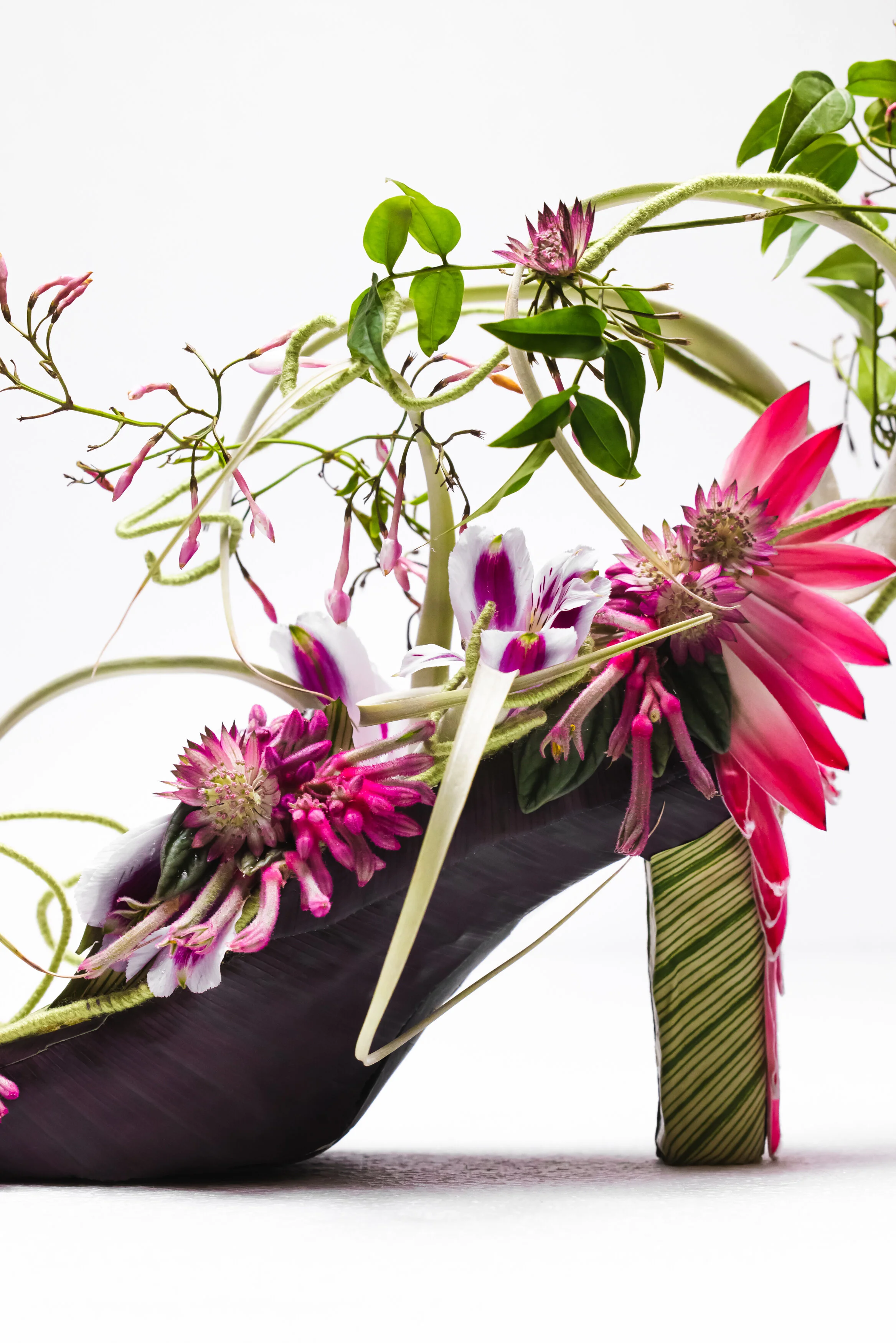 SHOE FLEUR - Creative Edge March 2021 — Hitomi Gilliam AIFD SHOE FLEUR - Creative Edge March 2021 — Hitomi Gilliam AIFD